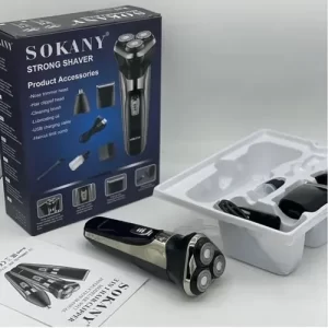 Sokany Beard Shaver- Hair Trimmer - Clipper - 3-in-1