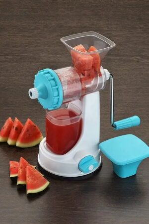 Hand Juicer for Fruits and Vegetables with Steel Handle Vacuum Locking System